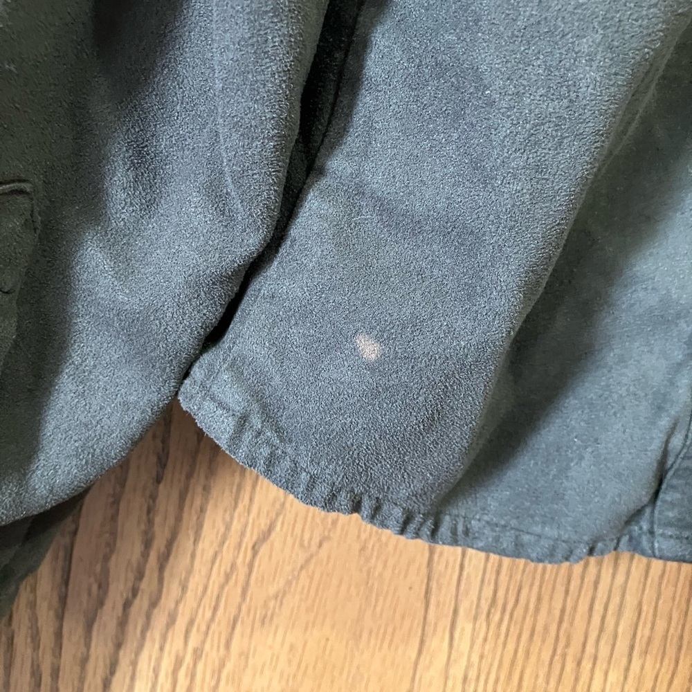 St. John's Bay Khaki Button-Down Shirt - Picture 6 of 6